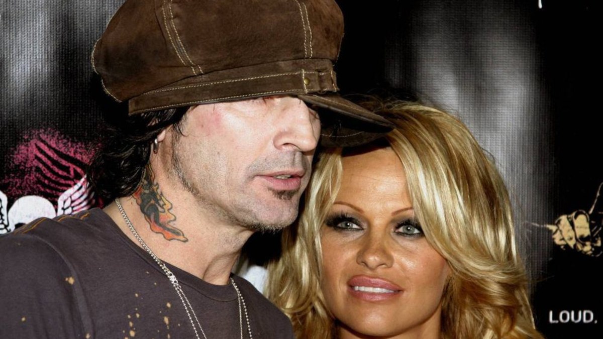 Pamela Anderson su Tommy Lee / „Scanpix“ nuotr.