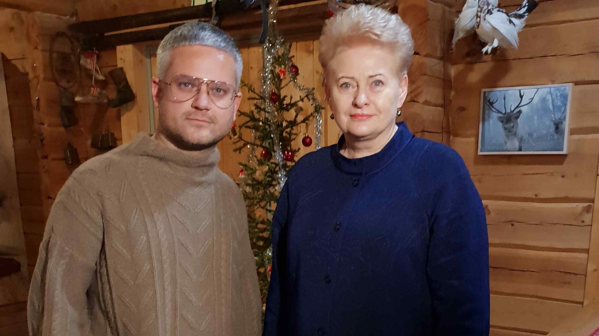Edvardas Žičkus ir Dalia Grybauskaitė / Organizatorių nuotr.