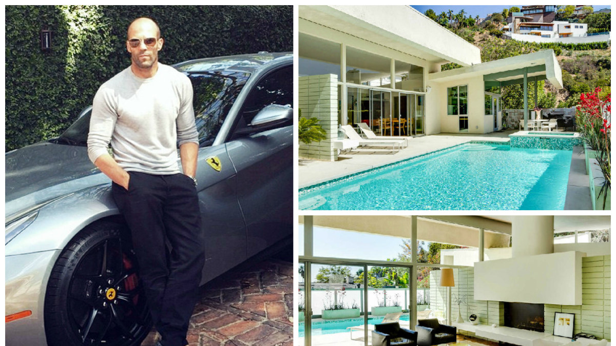 Jasonas Stathamas už 2,7 mln. JAV dolerių nusipirko dar vieną namą / „Vida Press“ ir „Scanpix“