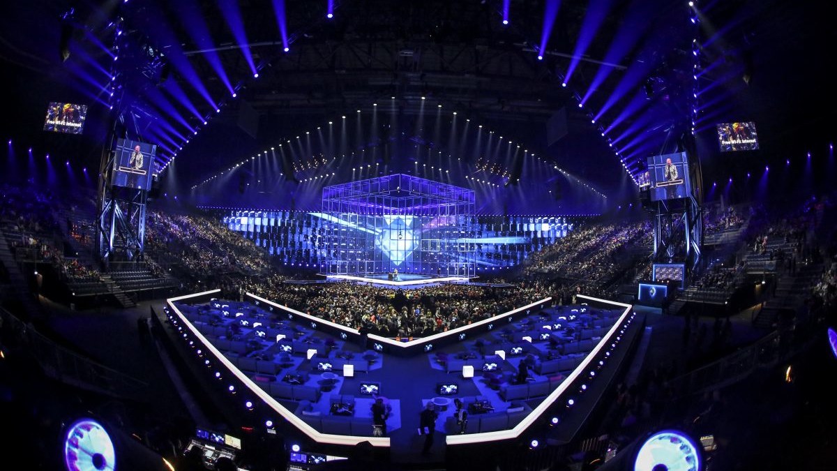 Pirmojo „Eurovizijos“ pusfinalio akimirka / Andres Putting (EBU)
