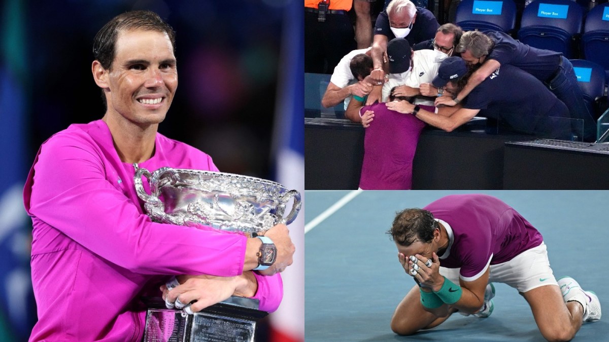 Rafaelis Nadalis Australijoje tapo „Didžiojo kirčio“ turnyrų rekordininku  / „Scanpix“ nuotr.