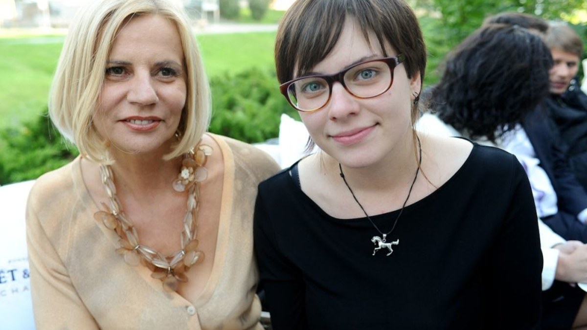 Irena Marozienė su dukra Justina / Luko Balandžio nuotr.