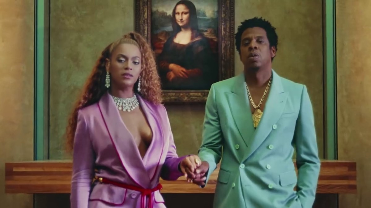 Akimirka iš Beyonce ir Jay-Z vaizdo klipo Luvre/Vida Press nuotr.