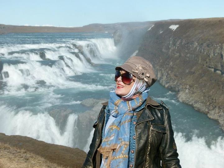 Džordana Burkutė grožėjosi Islandijos gamta / Asmeninio archyvo nuotr.