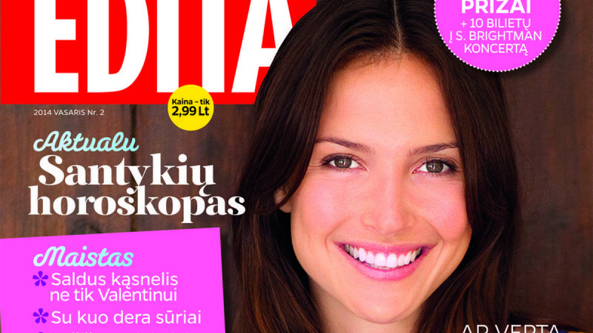 Žurnalo „Edita“ archyvo nuotr. / 2014 m. / Nr. 2