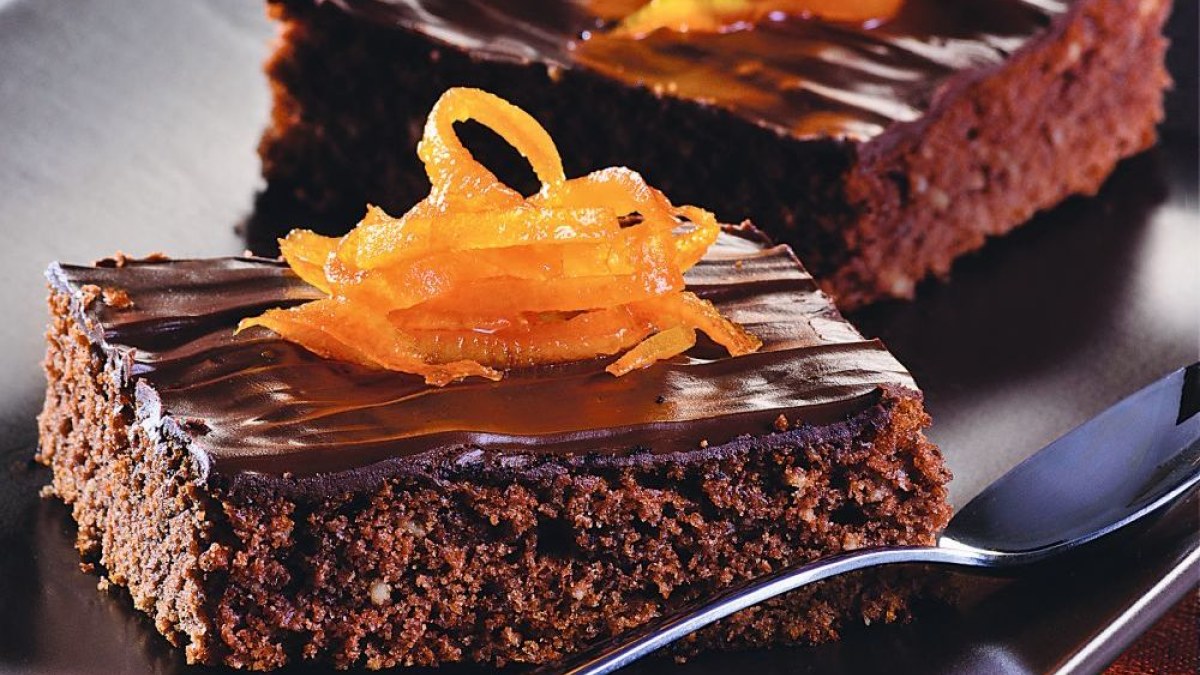 Šokoladinis pyragas su apelsinais / Fotolia nuotr.
