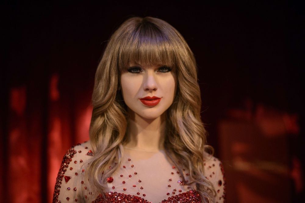 Taylor Swift vaškinė figūra / AFP/„Scanpix“ nuotr.