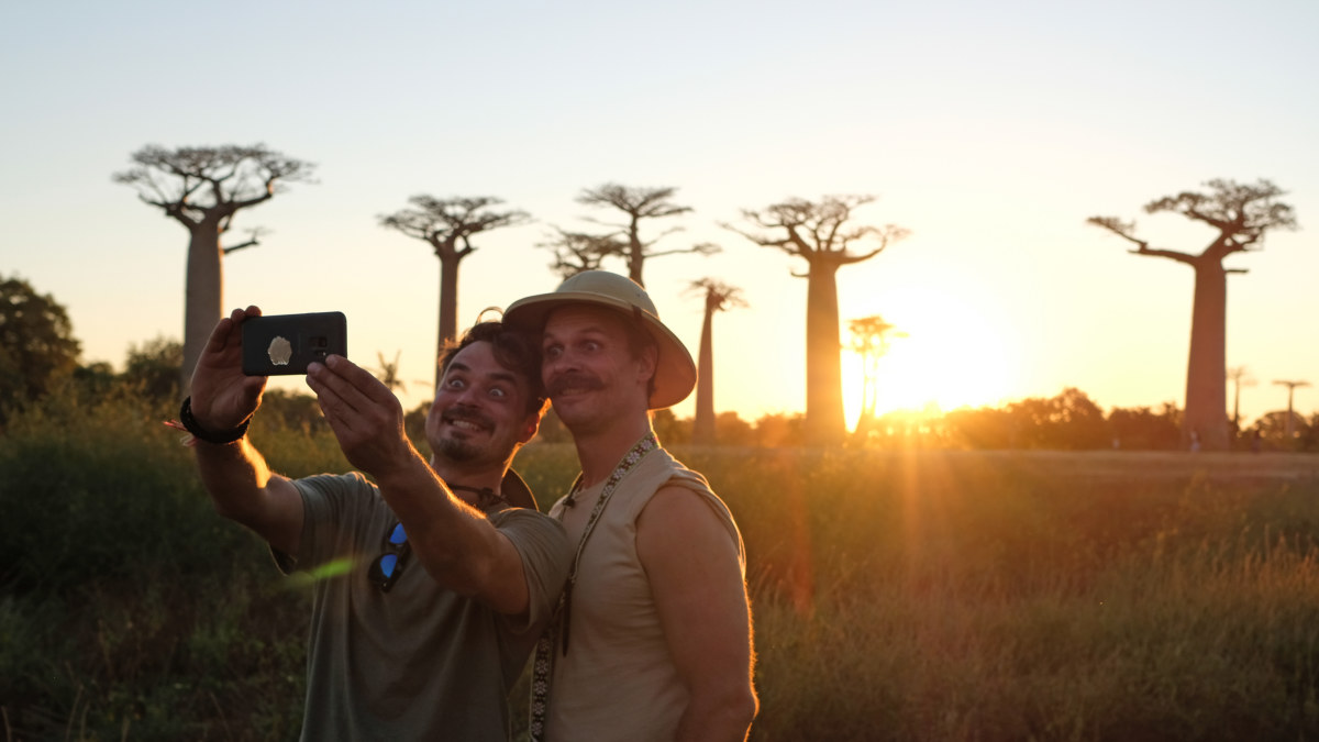 Leo ir Bružas keliauja po Madagaskarą / Organizatorių nuotr.