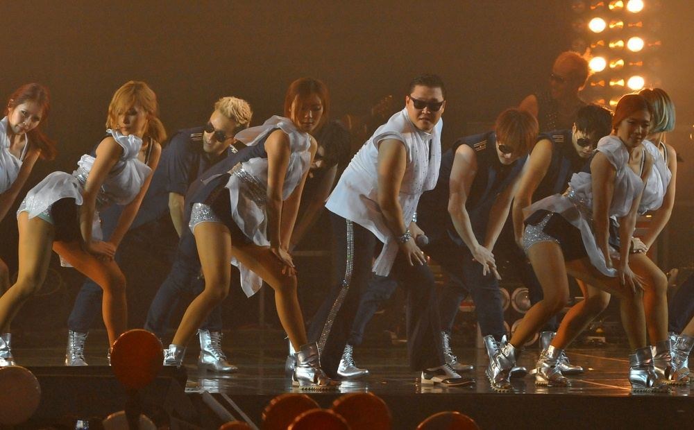Psy koncertas Seule / „Scanpix“ nuotr.