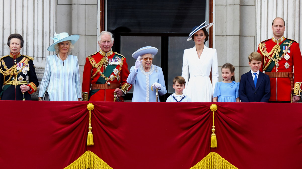 Karalienės Elizabeth II valdymo platininio jubiliejaus minėjimas Šiaurės Airijoje / „Scanpix“ nuotr.
