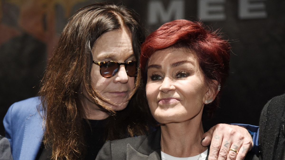 Sharon ir Ozzy Osbourne'ai / „Scanpix“ nuotr.