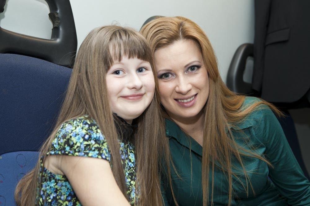 Renata Voitechovskaja su dukra Vanesa / Mariaus Žičiaus nuotr.