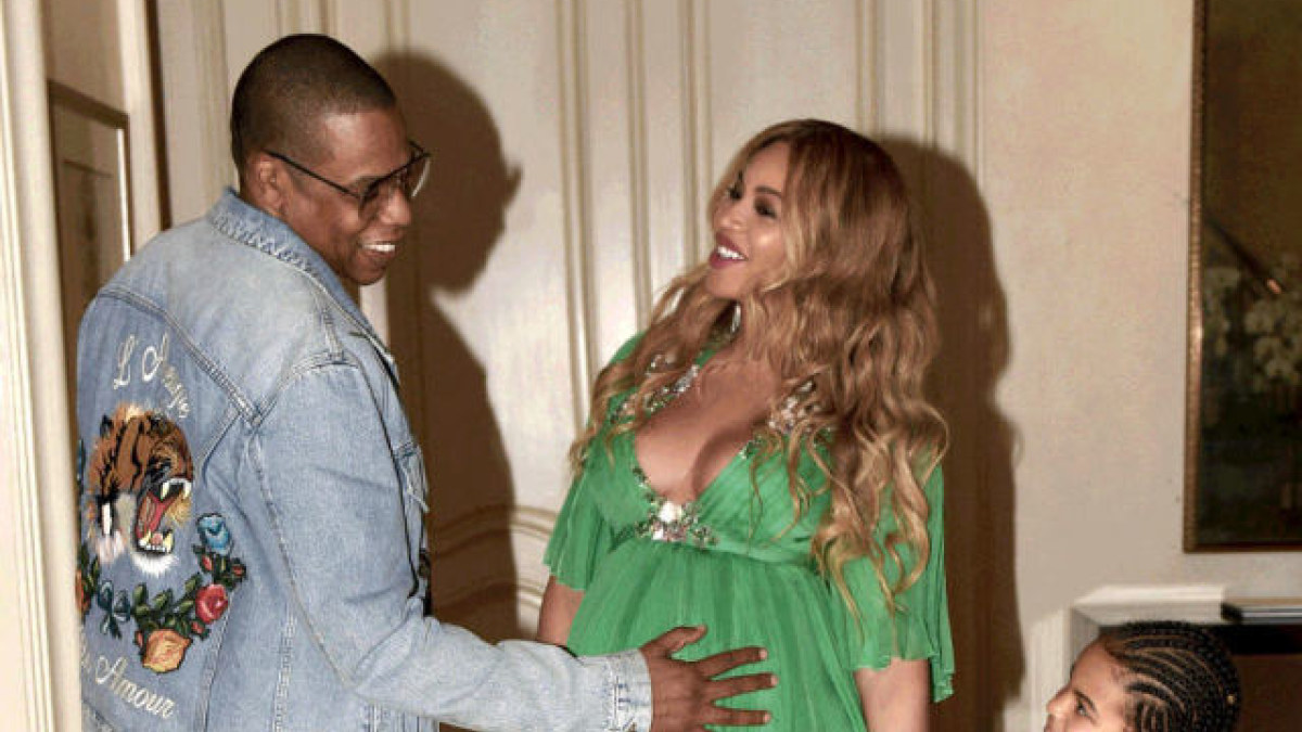 Beyonce su vyru Jay Z ir dukrele Blue Ivy apsilankė filmo „Gražuolė ir pabaisa“ premjeroje / Beyonce.com nuotr.