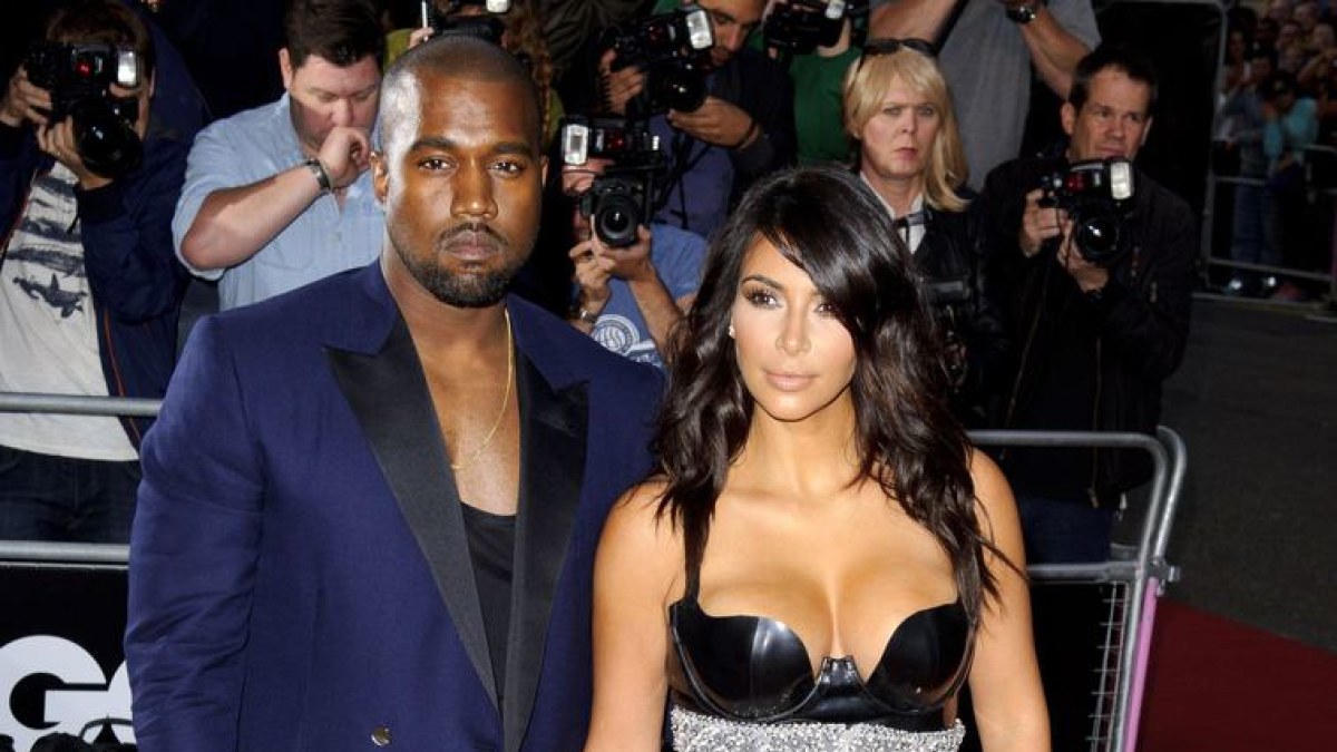 Kim Kardashian ir Kanye Westas / AOP nuotr.