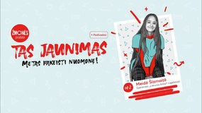 „TAS jaunimas“ #2: Lietuvą savo balsu sužavėjusi Meidė Šlamaitė – apie meilę monstrams ir muzikai