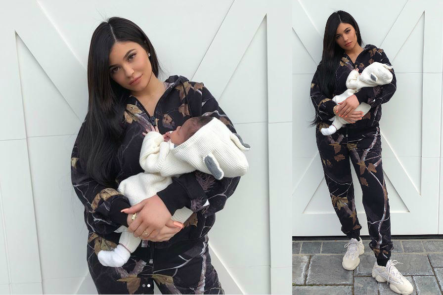 Kylie Jenner su dukterimi Stormi