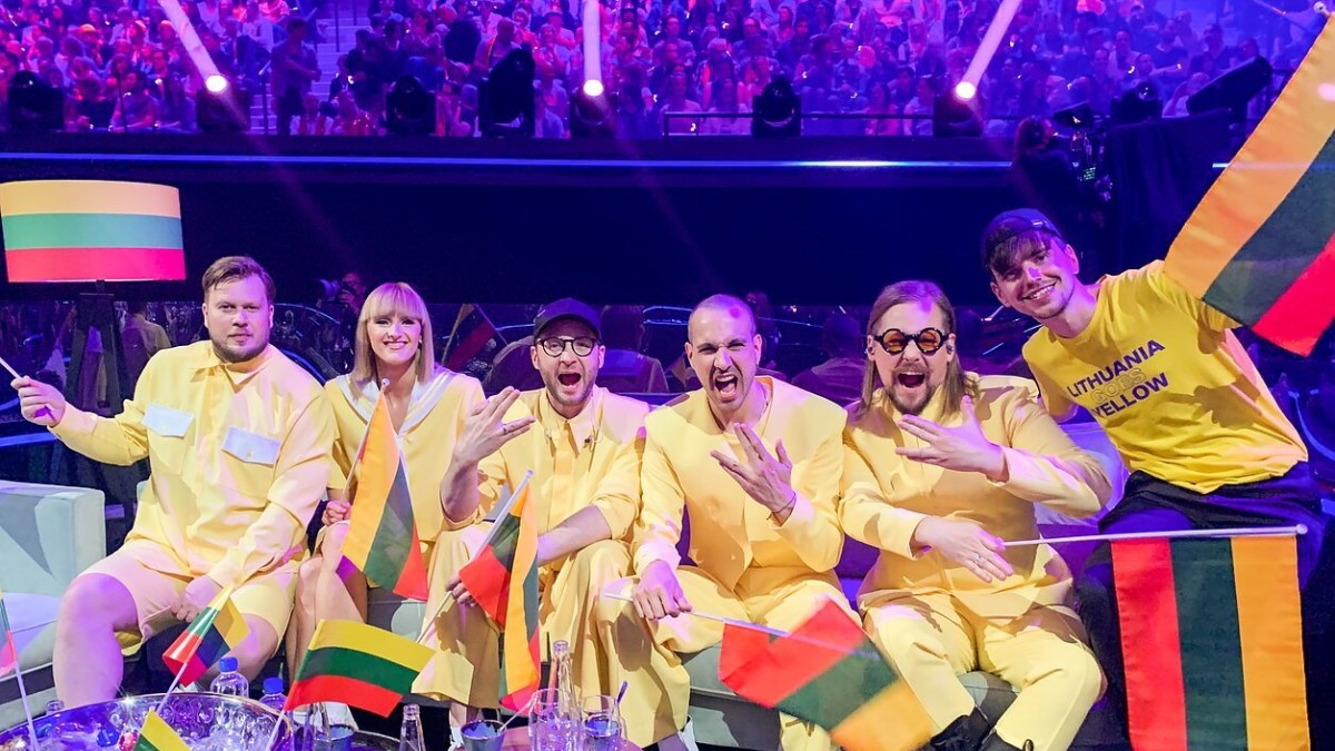 2021-ųjų nacionalinės „Eurovizijos“ atrankos nugalėtojai – grupė „The Roop“ Roterdame / LRT nuotr.