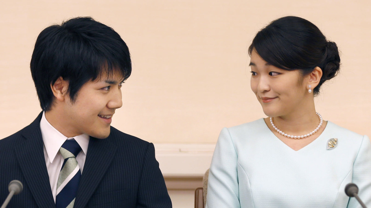 Japonijos princesė Mako pamilo netituluotą jaunuolį Kei Komuro / Scanpix nuotr.