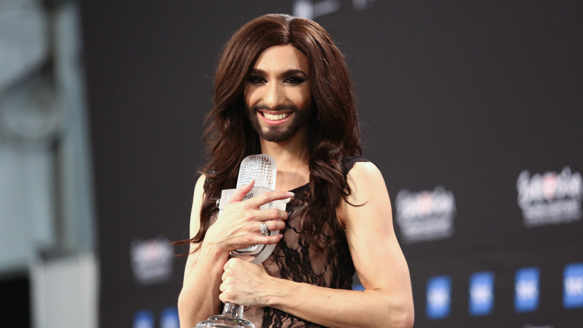 „Eurovizijos“ nugalėtoja Conchita Wurst / Lukas Balandis / BNS nuotr.