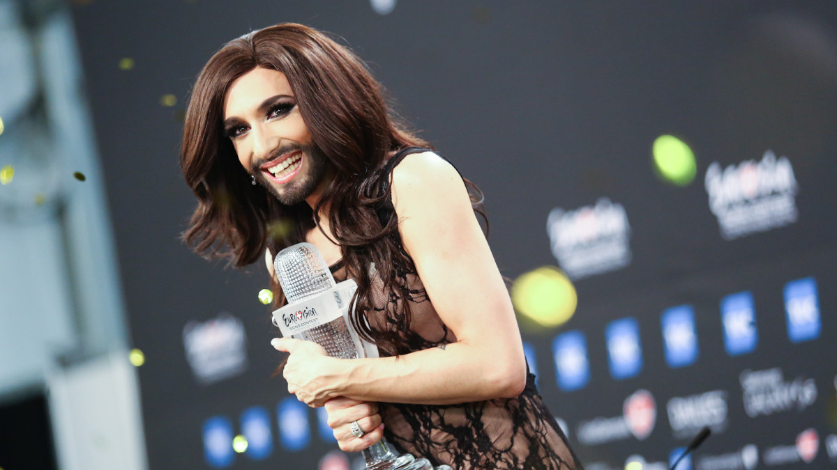 „Eurovizijos“ nugalėtoja Conchita Wurst / Lukas Balandis / BNS nuotr.