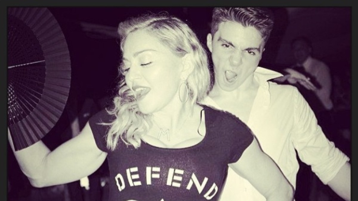 Madonna su sūnumi Rocco / „Instagram“ nuotr.