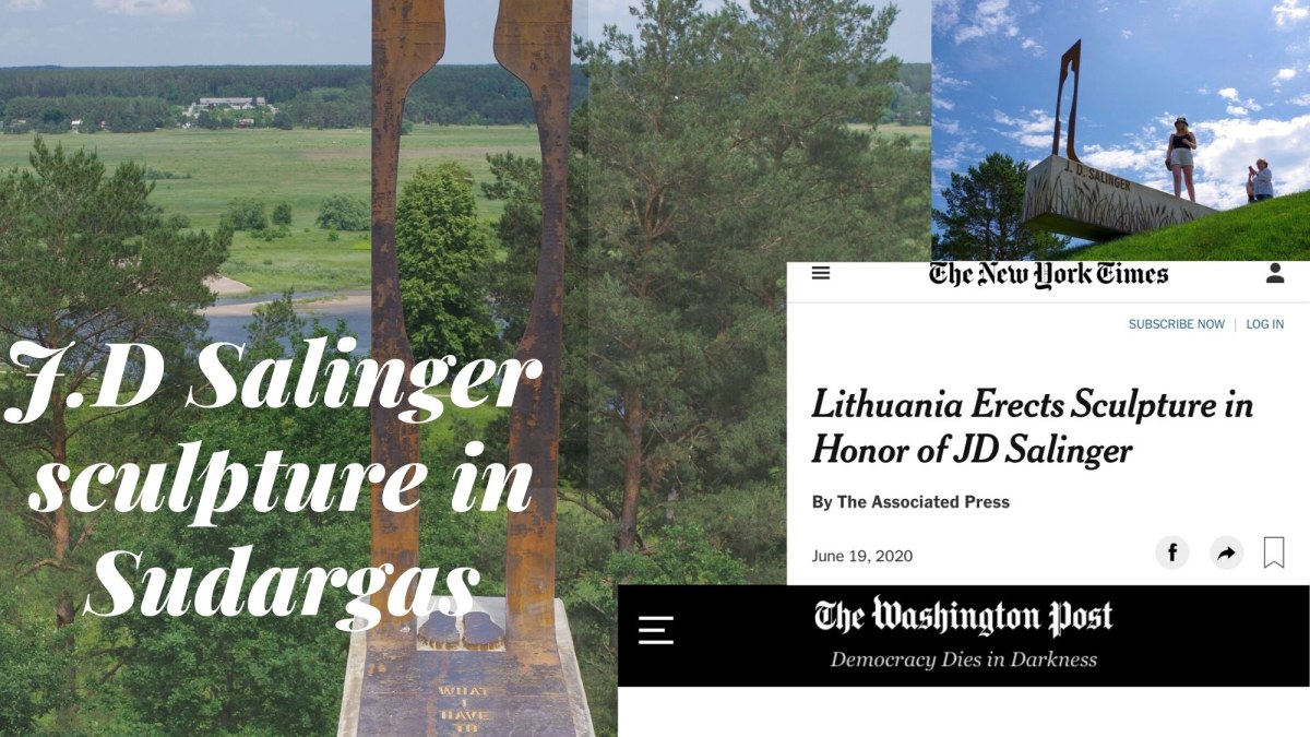 J. D. Salingerio atminimą įamžinusi skulptūra sudomino pasaulio žiniasklaidą