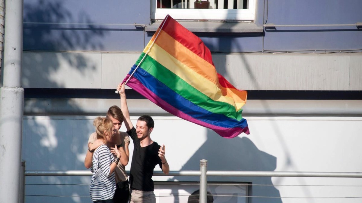 LGBT vėliava / Soho klubo nuotr.