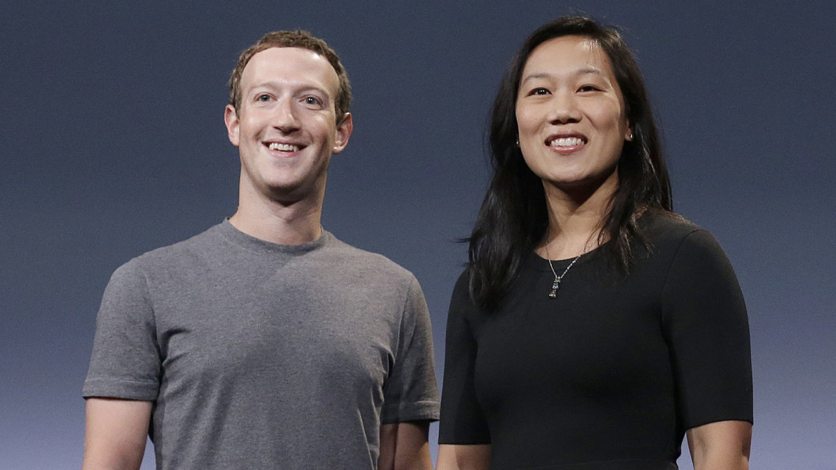 Markas Zuckerbergas su žmona Priscilla Chan  / Scanpix