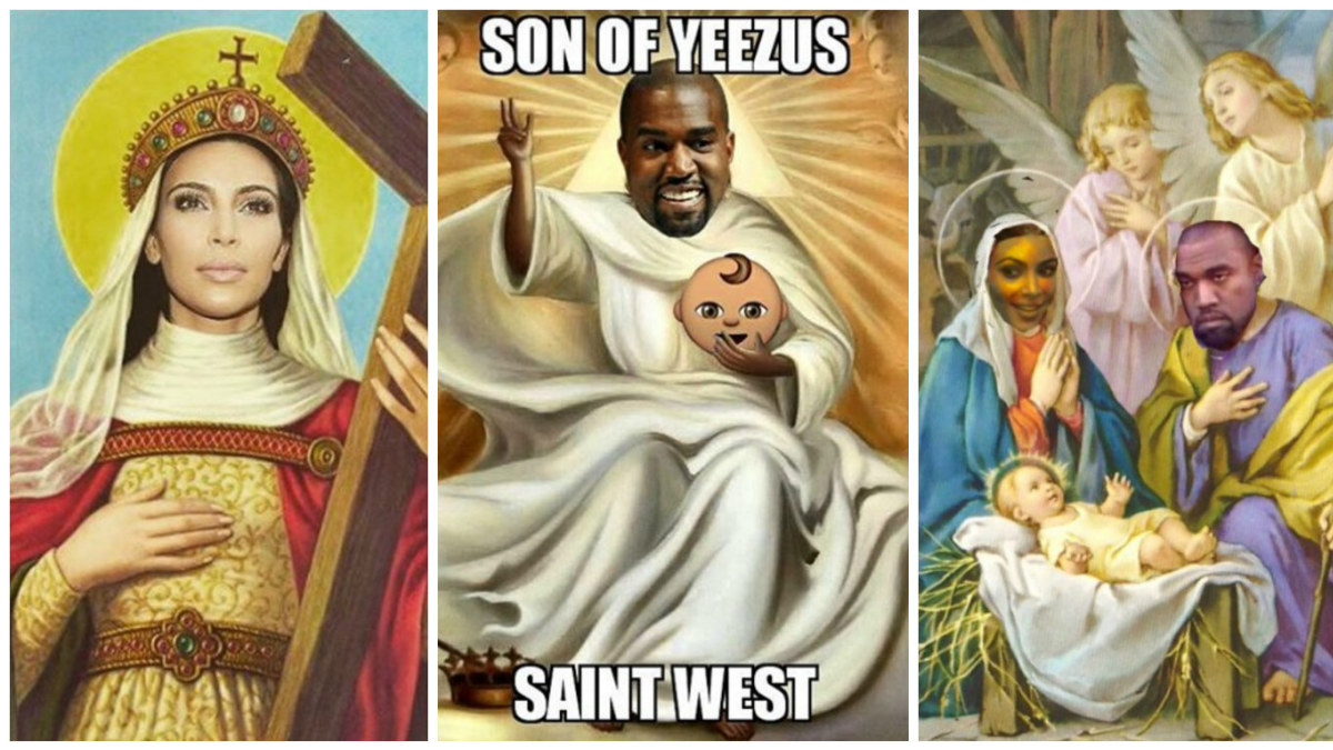 Kim Kardashian sūnaus vardas įkvėpė šmaikščius memus