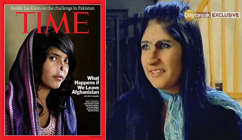 Aesha Mohammadzai / „Time“ viršelio nuotr. ir Youtube.com stopkadras