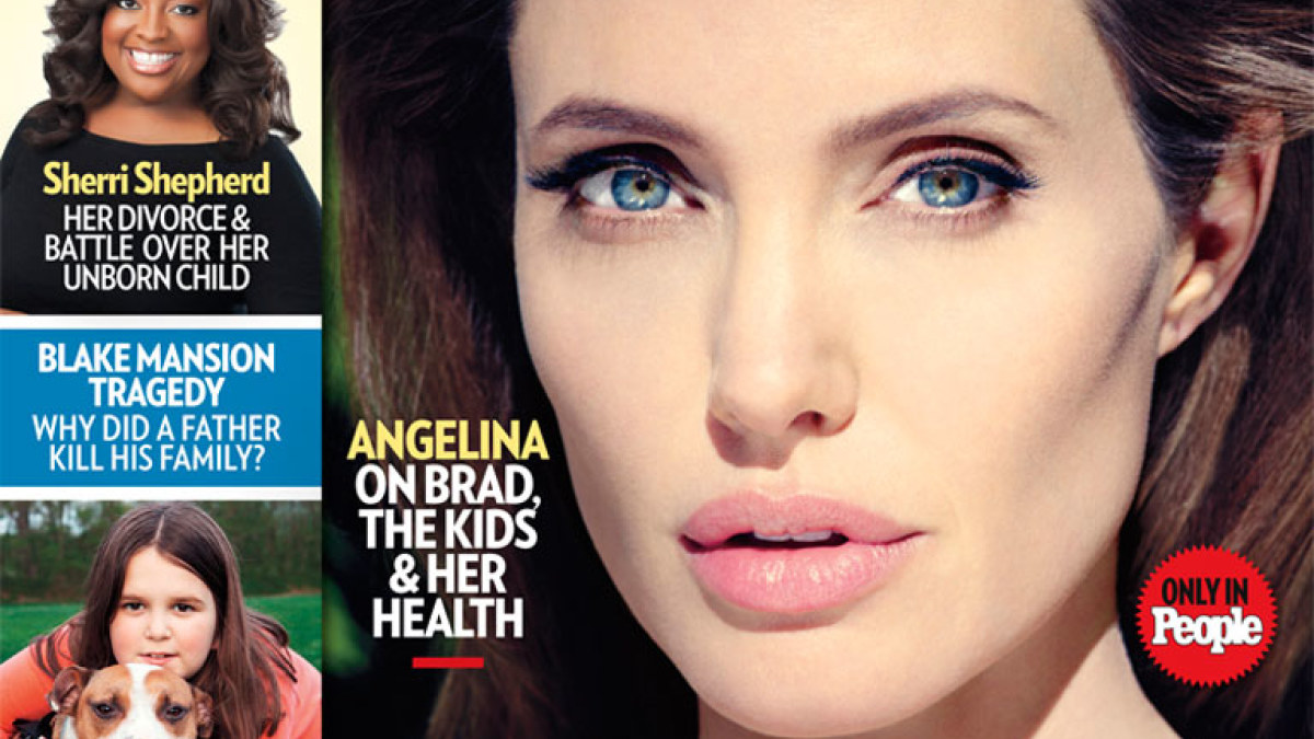 Angelina Jolie / Žurnalo „People“ viršelis