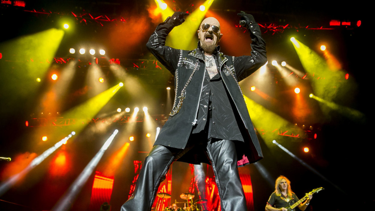 „Judas Priest“ koncerto Vilniuje akimirka / Viganto Ovadnevo/Žmonės.lt nuotr.