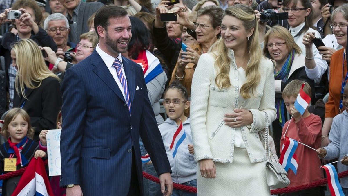 Princas Guillaume'as ir grafaitė Stephanie de Lannoy / „Scanpix“ nuotr.