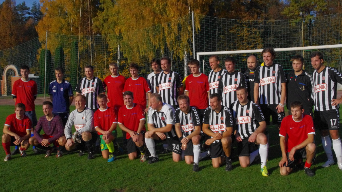 Draugiškas futbolo rungtynes su Pasvalio rajono Pumpėnų miestelio jaunaisiais futbolininkais / Renginio organizatorių nuotr.