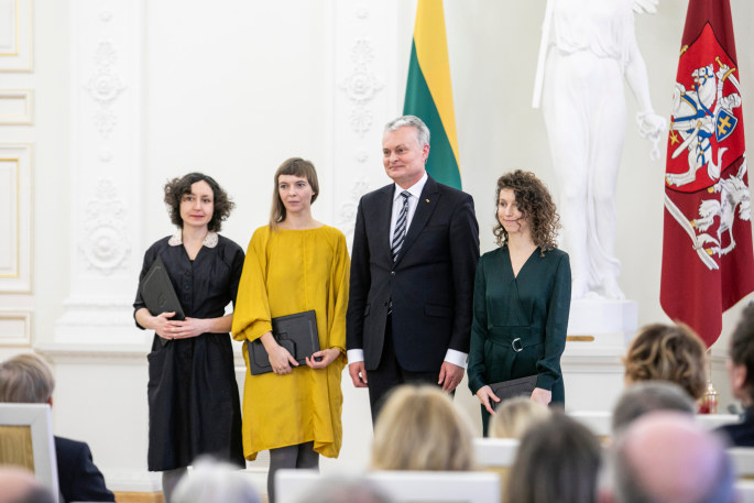 Nacionalinių kultūros ir meno premijų įteikimo ceremonija/ Pauliaus Peleckio „ŽMONĖS Foto“ nuotr.