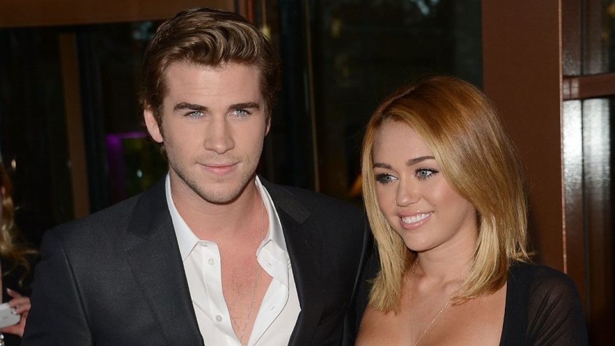 Liamas Hemsworthas ir Miley Cyrus / AFP/„Scanpix“ nuotr.