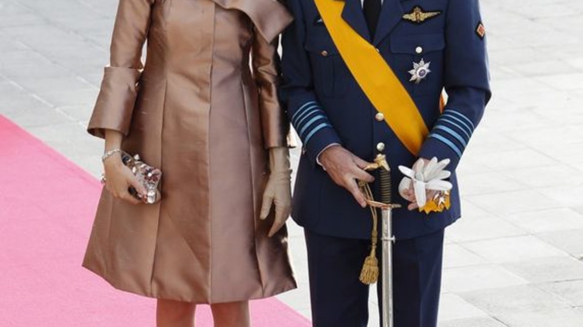 Belgijos princas Philippe'as ir princesė Mathilde / „Scanpix“ nuotr.