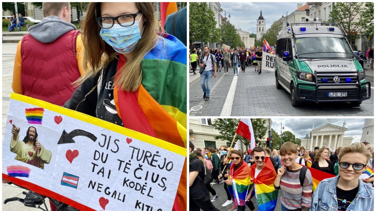 LGBT solidarumo eitynės Vilniuje/BNS nuotr.