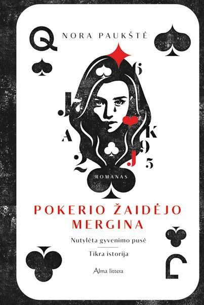 Knygos „Pokerio žaidėjo mergina“ viršelis