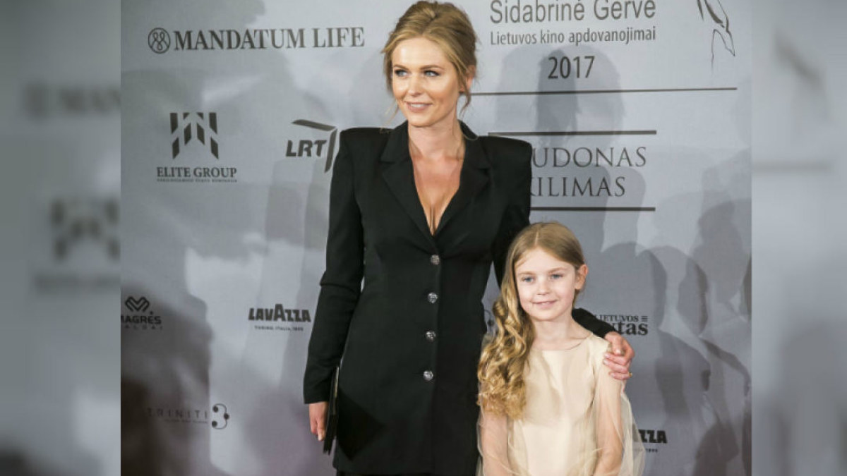 Agnė Grudytė su dukra Ieva / Viganto Ovadnevo/Žmonės.lt nuotr.