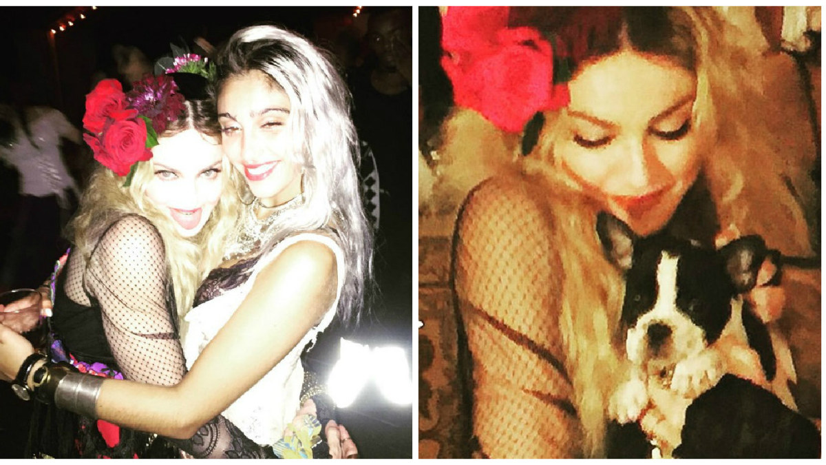 Madonnos gimtadienio vakarėlis / „Instagram“ nuotr.