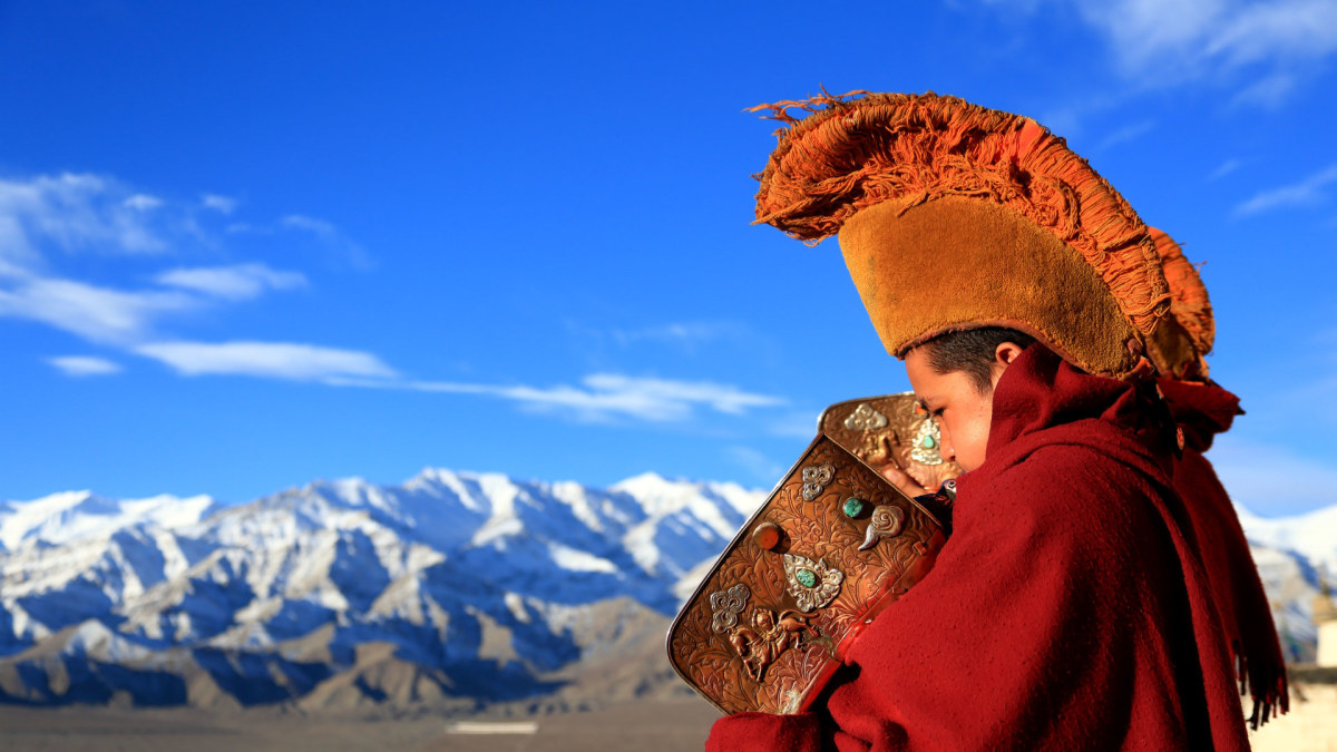 Tibeto vienuolis / Vida Press nuotr.