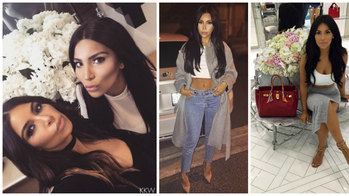 Kim Kardashian ir Kamilla Osman / „Instagram“ nuotr.