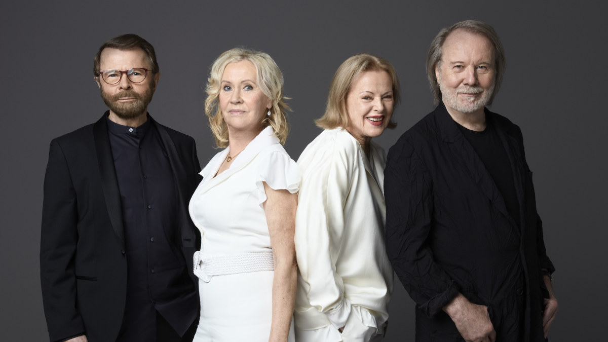 ABBA įrašų studijoje / Baillie Walsh nuotr.