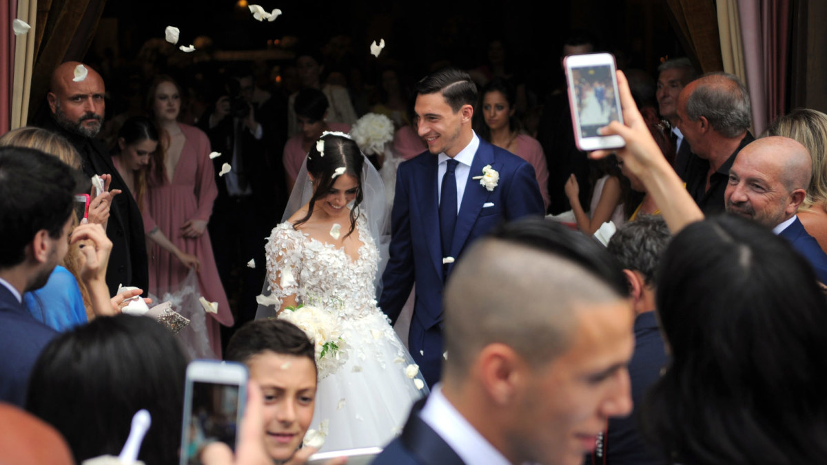 Matteo Darmiano ir Francescos Cormanni vestuvės / Vida Press nuotr.