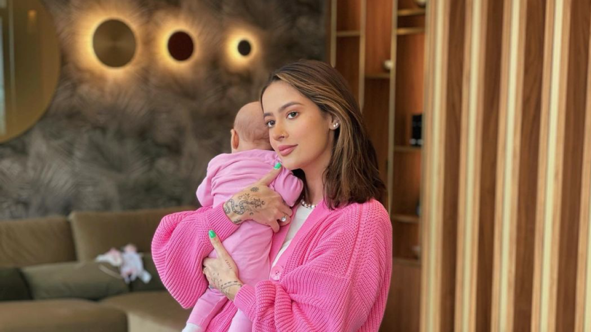 Karolina Meschino su dukra Isabelle / „Instagram“ nuotr.