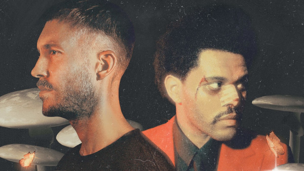The Weeknd ir Calvinas Harrisas / „Sony Music“ nuotr.