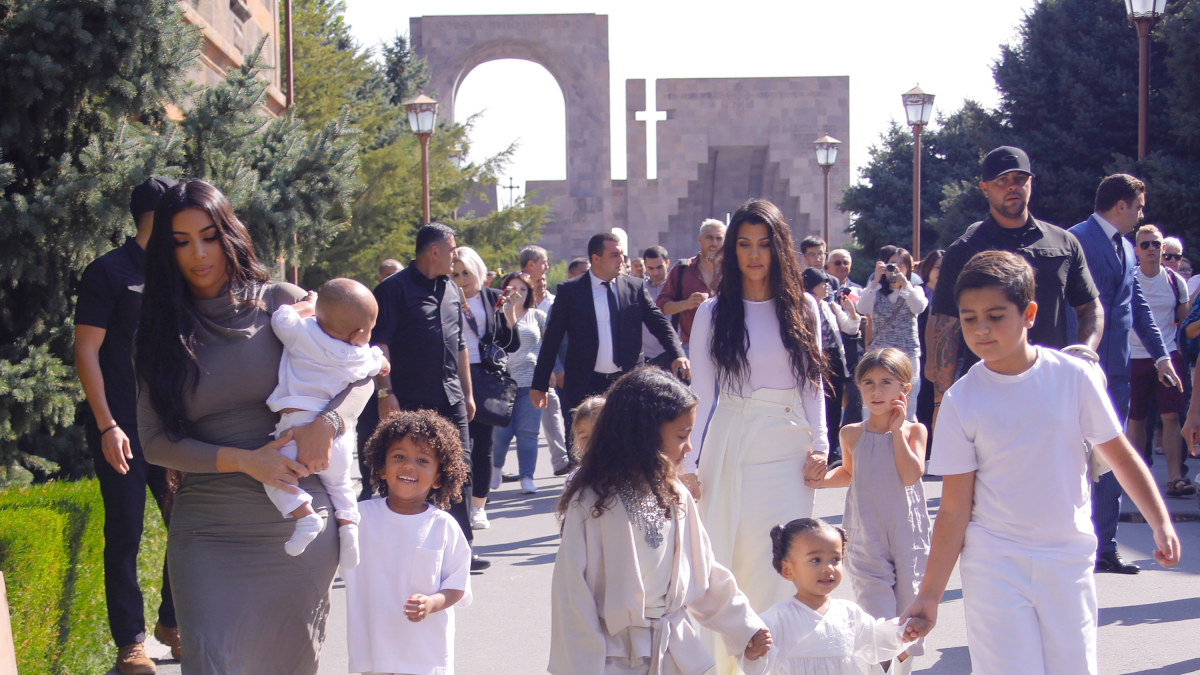Kim Kardashian vaikų krikštynos Armėnijoje/ Vida press nuotr.