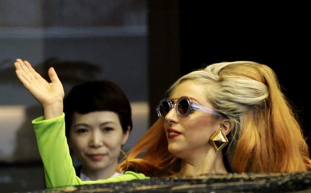 Lady Gaga Taipėjuje / „Scanpix“ nuotr.
