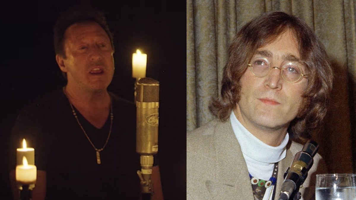 Julianas Lennonas ir Johnas Lennonas / Vida Press ir stopkadro nuotr.